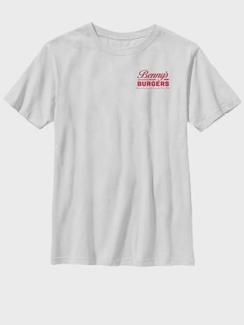 ZOOT.Fan Netflix Benny's Burgers Tricou pentru copii Alb