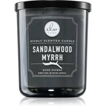 DW Home Signature Sandalwood Myrrh lumânare parfumată 425 g