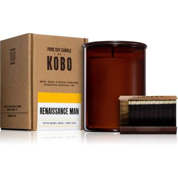 KOBO Woodblock Renaissance Man lumânare parfumată 425 g
