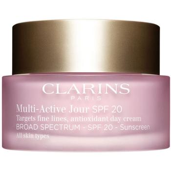Clarins Multi-Active Jour Antioxidant Day Cream crema de zi antioxidanta pentru toate tipurile de ten SPF 20 50 ml