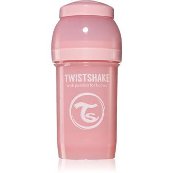 Twistshake Anti-Colic Pink biberon pentru sugari anti-colici 180 ml