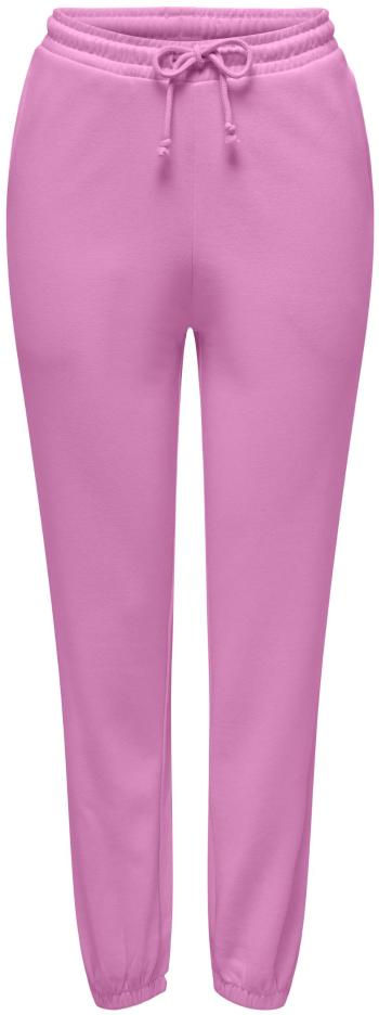 Jacqueline de Yong Pantaloni pentru damă JDYPARIS Loose Fit 15300625 Cyclamen L/32