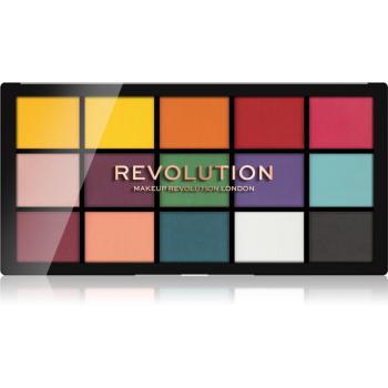 Makeup Revolution Reloaded paleta farduri de ochi culoare Marvellous Mattes 15 x 1.1 g