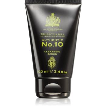 Truefitt & Hill No. 10 Cleansing Scrub exfoliant facial pentru bărbați 100 ml