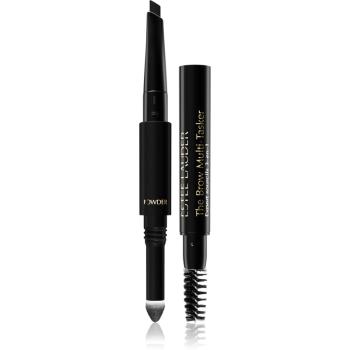 Estée Lauder The Brow Multi-Tasker creion pentru sprancene 3 in 1 culoare 05 Black 0.45 g