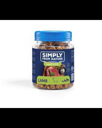 SIMPLY FROM NATURE Smart Bites Snack dresaj caini, cu miel 130 g