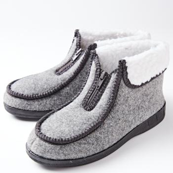 Papuci de casa Fria - culoare gri - Mărimea 36