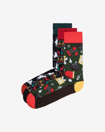 Jack & Jones Rudolf Set de 3 perechi de șosete Multicolor
