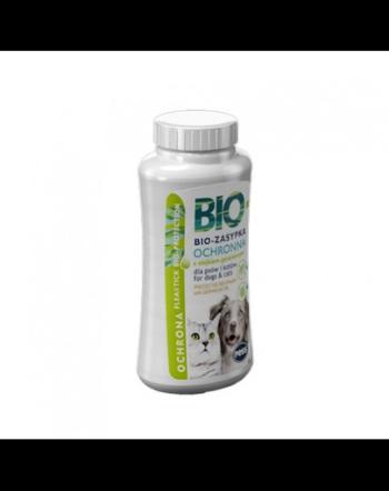PESS Bio Pulbere protectie impotriva puricilor si capuselor, cu ulei de mucata, pentru caini si pisici 100 g