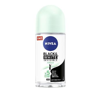 Nivea Antiperspirant roll-on Invisible Fresh Black&White 48H (Anti-Perspirant) 50 ml