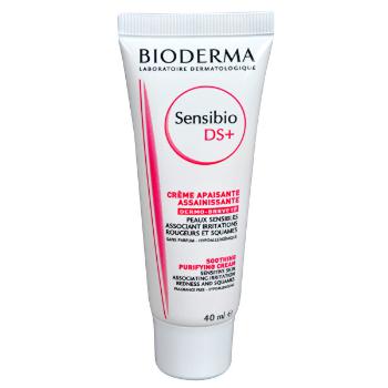 Bioderma Cremă calmantă pentru curățare ten Sensibio DS + 40 ml
