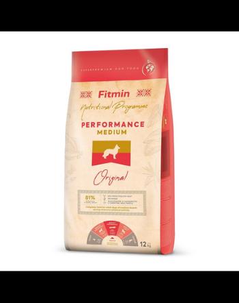 FITMIN Dog Medium Performance 12 kg aliment complet caini talie medie