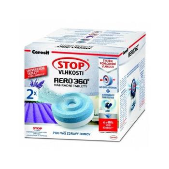 Ceresit STOP MOISTURE AERO 360° comprimate de înlocuire, 3în1, lavandă, 2x 450 g