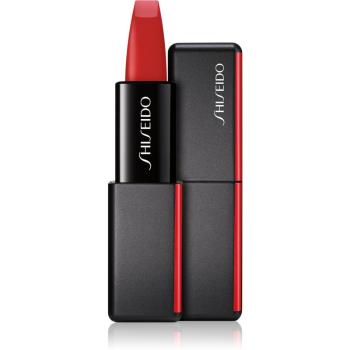 Shiseido ModernMatte Powder Lipstick Ruj mat cu pulbere culoare 514 Hyper Red (True Red) 4 g
