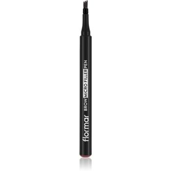 flormar Brow Micro Filler Pen creion pentru sprancene culoare 003 Brown 1.1 ml