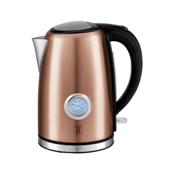 Ceainic electric de 1,7 l Rosegold Metallic Line - BerlingerHaus