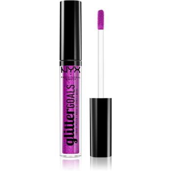 NYX Professional Makeup Glitter Goals ruj de buze lichid culoare 05 X Infinity 3 ml