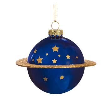 Ornament de Crăciun din sticlă Planet – Sass & Belle