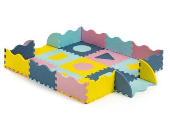 Pad de spumă - puzzle de culoare pastel