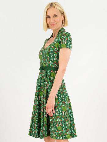 Blutsgeschwister Rochie Verde