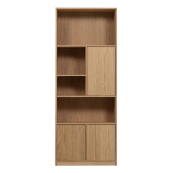 Bibliotecă modulară cu aspect de lemn de stejar 77x199 cm Modulair – vtwonen