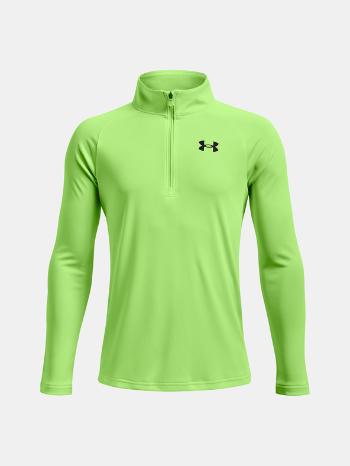 Under Armour UA Tech 2.0 1/2 Zip Tricou pentru copii Verde