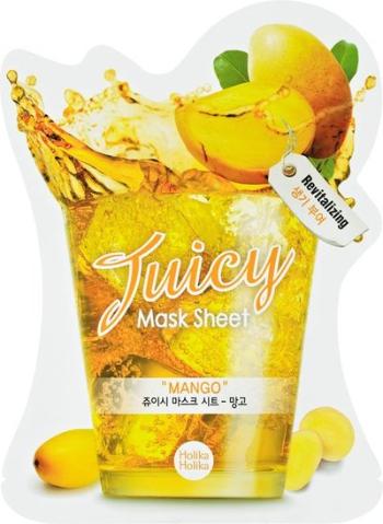 Holika Holika Revitalizantă mască din pânză Mango (Juicy Mask Sheet) 20 ml