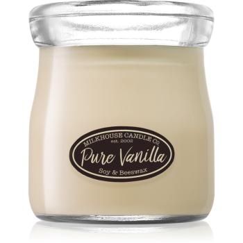 Milkhouse Candle Co. Creamery Pure Vanilla lumânare parfumată  Cream Jar 142 g