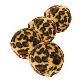 Set 4 Mingi Leopard, 3.5 cm