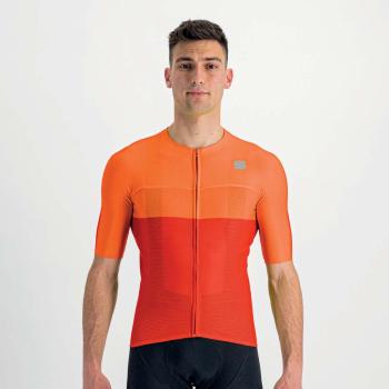 
                 SPORTFUL Tricou de ciclism cu mânecă scurtă - LIGHT PRO - portocaliu  
            