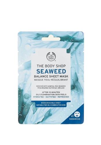 The Body Shop Mască pentru ten gras și mixt Seaweed (Balance Sheet Mask) 18 g