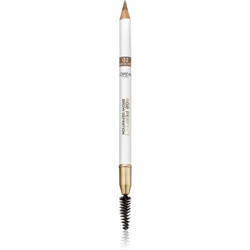 L’Oréal Paris Age Perfect Brow Definition creion pentru sprancene culoare 02 Ash Blond 1 g