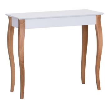 Masă Ragaba Console, lungime 85 cm, albă