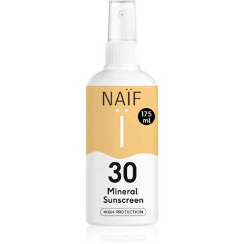 Naif Sun Mineral Sunscreen SPF 30 spray protector pentru plajă SPF 30 175 ml