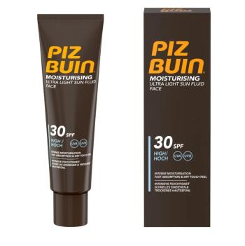 Piz Buin Fluid hidratant protector pentru față SPF 30 Moisturizing (Ultra Light Sun Fluid) 50 ml