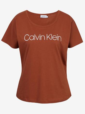 Calvin Klein Jeans Core Logo Open Neck Tricou Violet