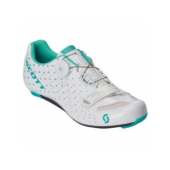 Scott ROAD COMP BOA LADY pantofi pentru ciclism - white/turquise 