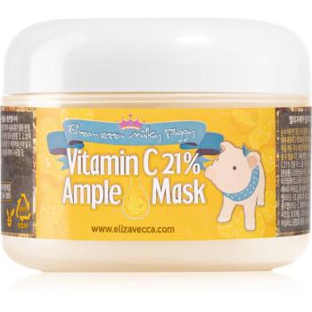 Elizavecca Milky Piggy Vitamin C 21% Ample Mask masca de hidratare si luminozitate pentru ten obosit 100 g