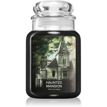 Village Candle Haunted Mansion lumânare parfumată  (Glass Lid) 602 g