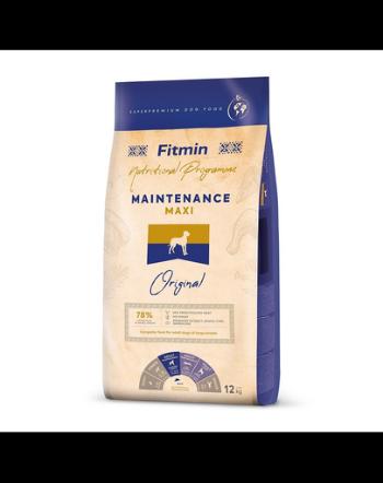 FITMIN dog maxi maintenance Sac hrana caini talie mare 12 kg