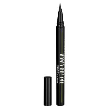 Maybelline Linii de ochi lichide in stilou Tattoo Liner (Ink Pen) 1 ml Pitch Brown