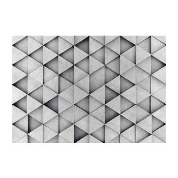 Tapet format mare Bimago Grey Triangle, 400 x 280 cm