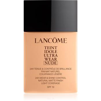 Lancôme Teint Idole Ultra Wear Nude make-up usor matifiant culoare 025 Beige Lin 40 ml