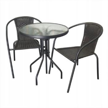 Set mobilier de grădină Nina, 3 piese, 