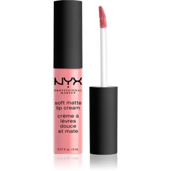 NYX Professional Makeup Soft Matte Lip Cream ruj lichid mat, cu textură lejeră culoare 06 Istanbul 8 ml