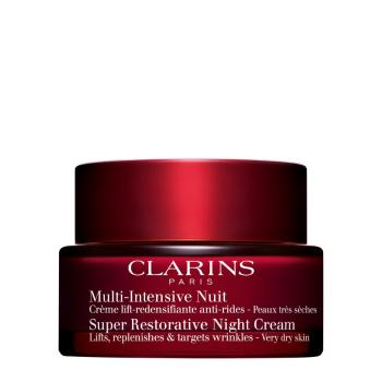 Clarins Cremă de noapte cu efect de lifting pentru piele uscată (Super Restorative Night Cream) 50 ml