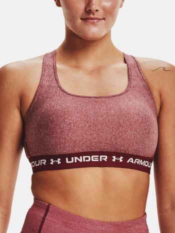 Under Armour Crossback Mid Hthr Sport Sutien Roșu