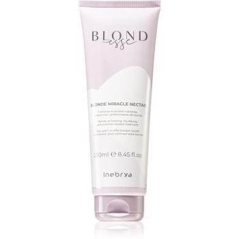 Inebrya Blondesse Blonde Miracle Nectar masca iluminatoare pentru par blond 250 ml