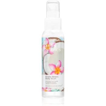 Avon Senses Aloha Monoi Spray revigorant pentru corp 100 ml