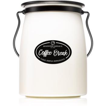 Milkhouse Candle Co. Creamery Coffee Break lumânare parfumată  Butter Jar 624 g